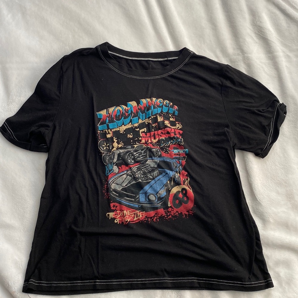 Hot wheels graphic tee shirt